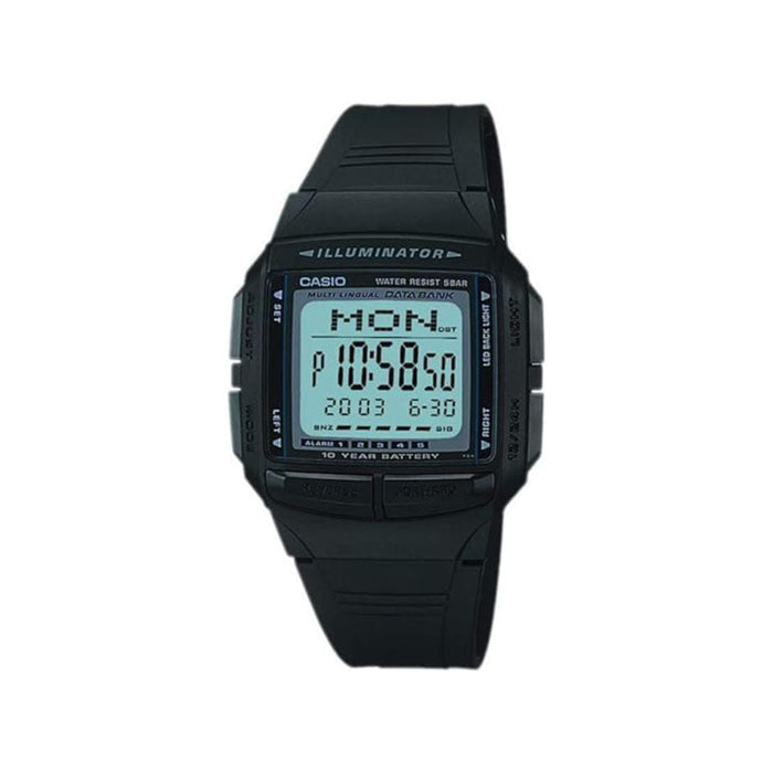 Casio Men's Gray dial Gray Band Digital Quartz Watch - DB-36-1AVDF