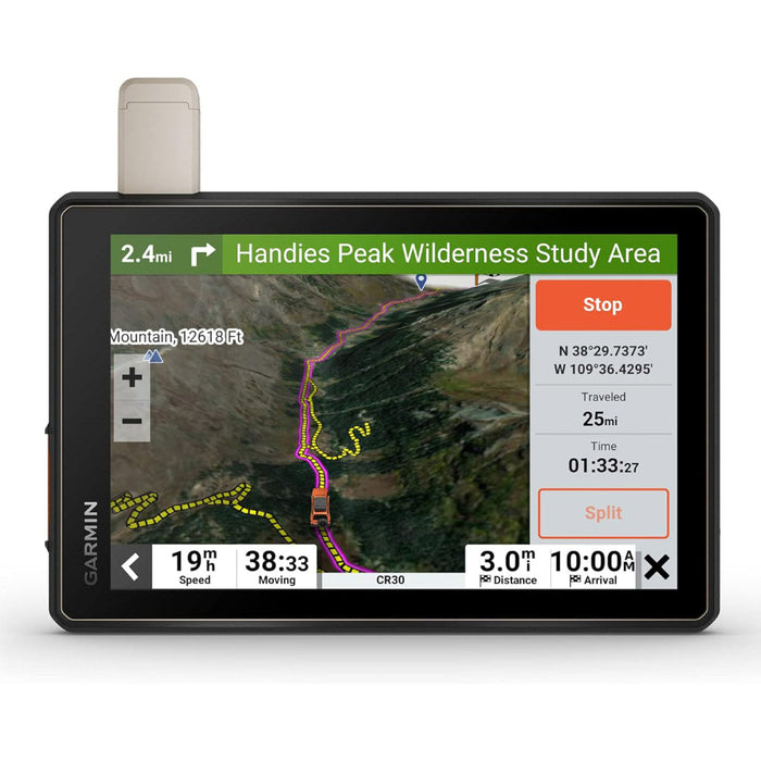 Garmin Tread Overland Unisex Black Rugged Built In Mapping iOverlander Ultrabright Display All-Terrain Navigator - 010-02508-00