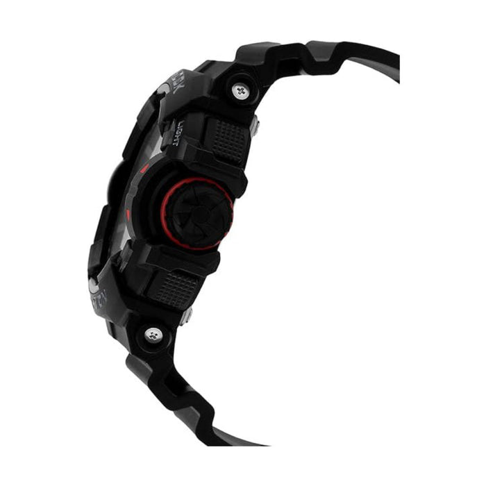 Casio Men's Black Dial Multicolor Resin Band Analog-Digital G-Shock Quartz Watch - GA-400-1BDR