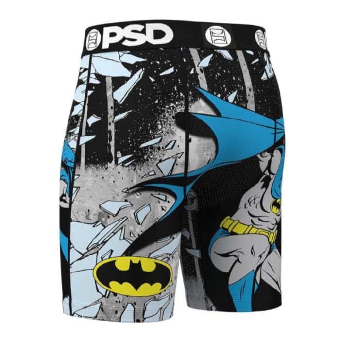 PSD Men's Multicolor Batman Shatter Boxer Briefs Large Underwear - 324180119-MUL-L