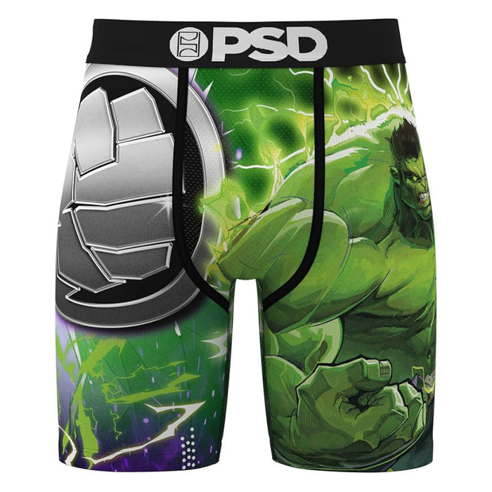 PSD Men's Multicolor Marvel Hulk Silver Boxer Briefs Medium Underwear - 425180116-MUL-M