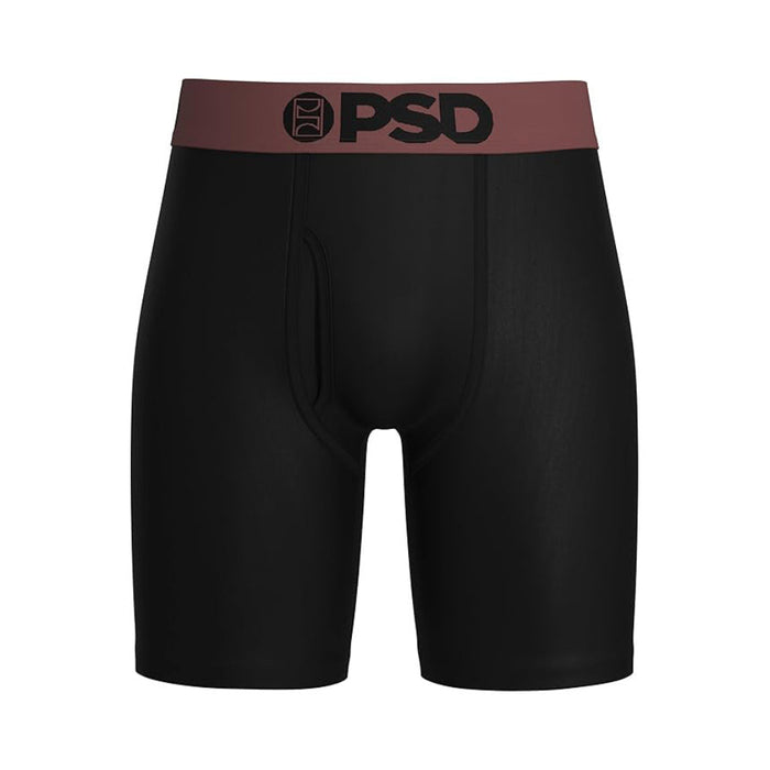 PSD Men's Black Rose Gold Solid Luxe Modal Boxer Briefs Extra Large Underwear - 125180247-BLK-XL