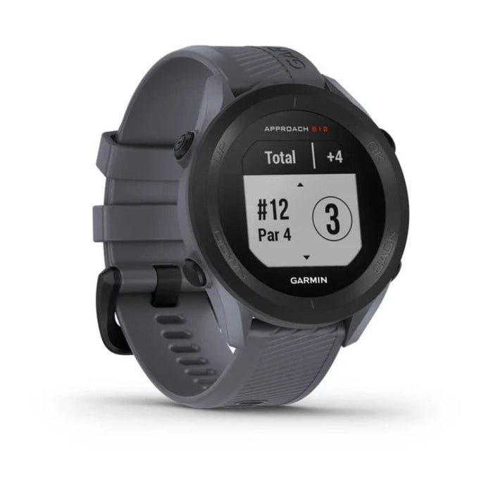 Garmin Approach S12 42k+ Preloaded Courses Easy-to-Use GPS Golf Granite Blue Watch - 010-02472-01