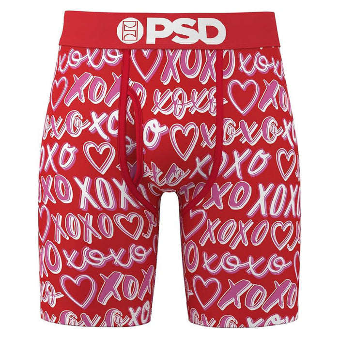 PSD Men's Multicolor Xoxo Modal Boxer Briefs Small Underwear - 125180303-MUL-S