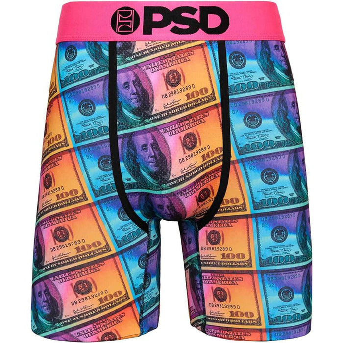 PSD Men's Multicolor Money Gleam Boxer Briefs Large Underwear - 124180006-MUL-L