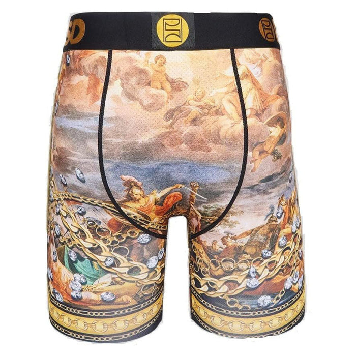 PSD Men's Multicolor Renaissance Sport Boxer Briefs Extra Large Underwear - 122180072-MUL-XL