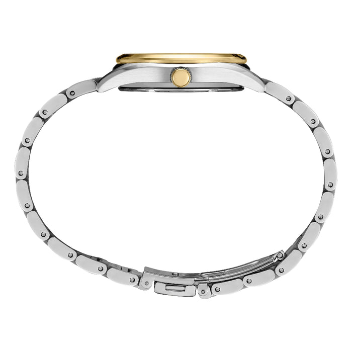 Seiko Women's Silver Dial Two-tone Stainless Steel Band Analog Quartz Watch - SUR582