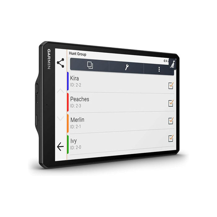 Garmin Alpha® XL Black Track And Train Up To 20 Dogs Pairs Directly To Your Compatible Dog Collars And Handhelds In Vehicle Dog Tracking And GPS Navigator - 010-03394-00