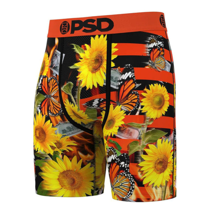 PSD Men's Multicolor Sunfire Split Boxer Briefs Extra Large Underwear - 324180062-MUL-XL