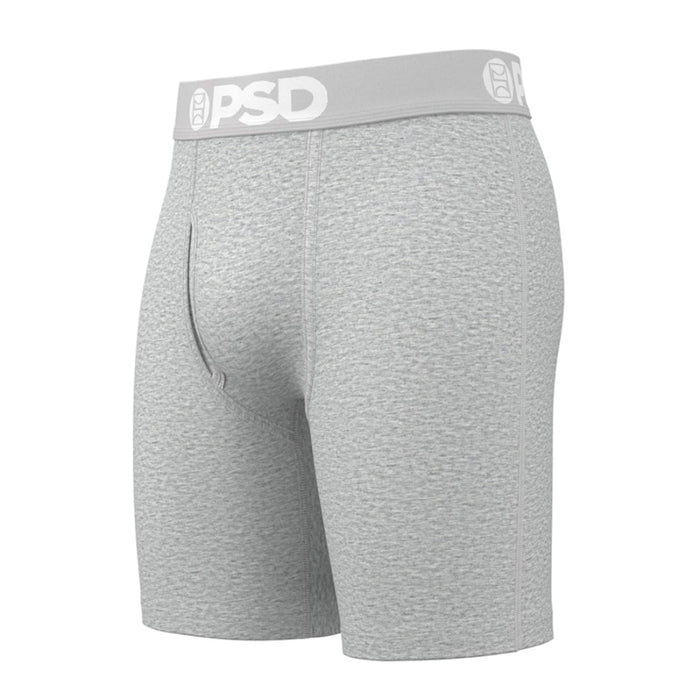 PSD Men's Gray Athl Grey Sld Modal Boxer Brief Extra Large Underwear - 224180164-GRY-XL