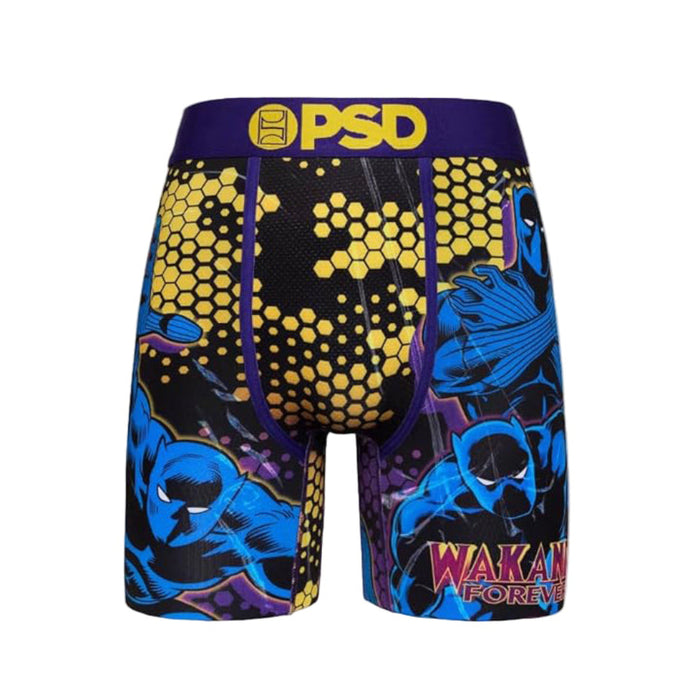 PSD Men's Multicolor Black Panther Boxer Briefs Medium Underwear - 224180145-MUL-M