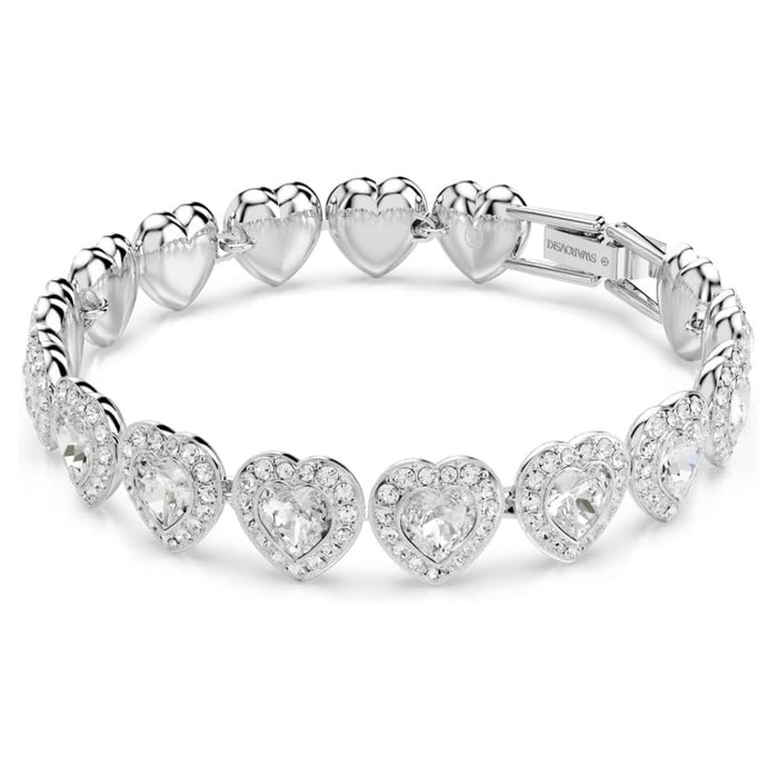 Swarovski Women's Clear Crystals Rhodium finished Ariana Grande x Soft Crystal Bracelet - 5720860