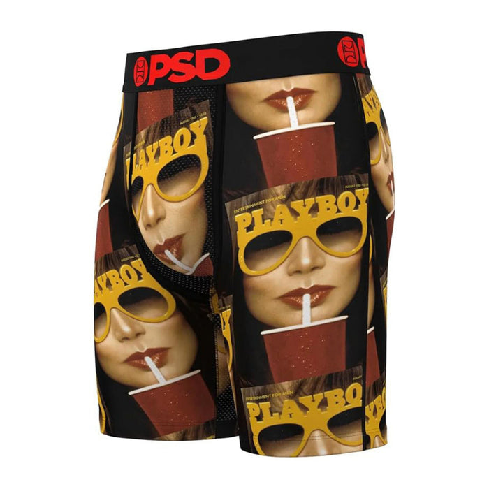 PSD Men's Multicolor Playboy Stunna Boxer Briefs Medium Underwear - 424180211-MUL-M