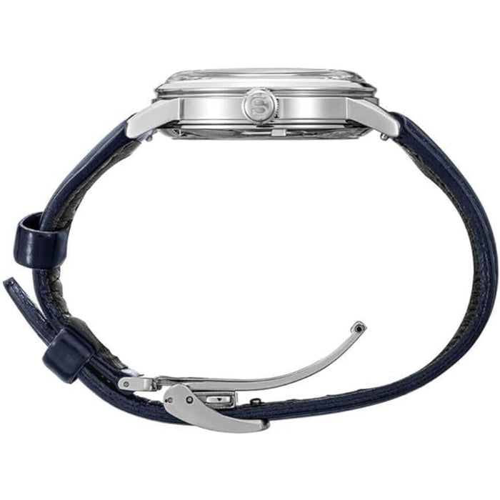 Seiko ‎Men's Blue Dial Blue Leather Band Analoge Automatic Watch - SRPE43