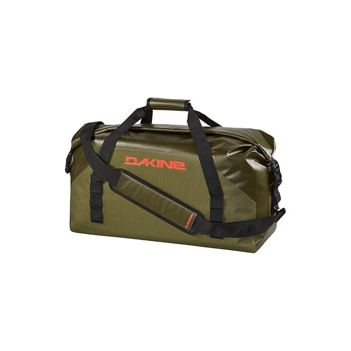 Dakine Unisex Dark Olive One Size Cyclone Wet/Dry Rolltop Duffle 60L Bag - 10004073-DARKOLIVE
