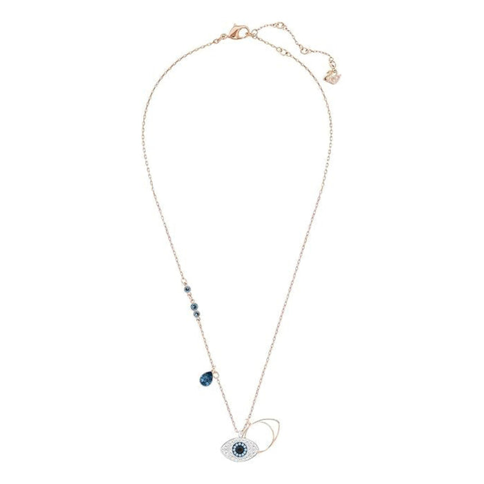 Swarovski Women's Blue Mixed Metal Finish Symbolica Evil Eye Pendant Necklace - 5172560