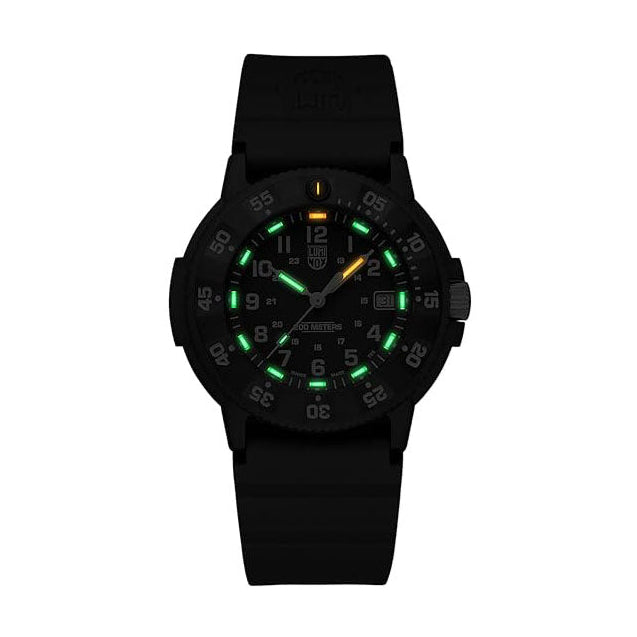 Luminox Men's Green Dial Green Band Analog Swiss Quartz Watch - XS.3013.EVO.S