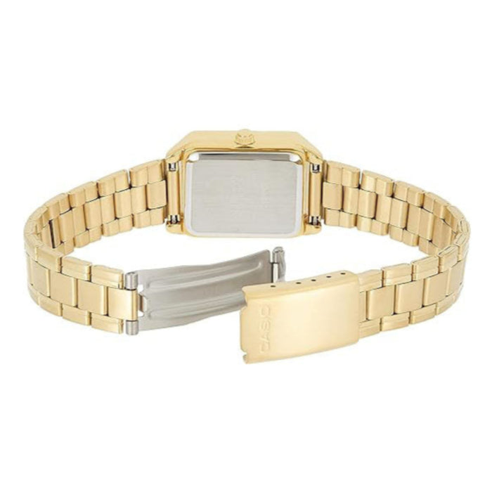 Casio Women's Gold dial Gold Band Analog Quartz Watch - LTP-V007G-9EUDF