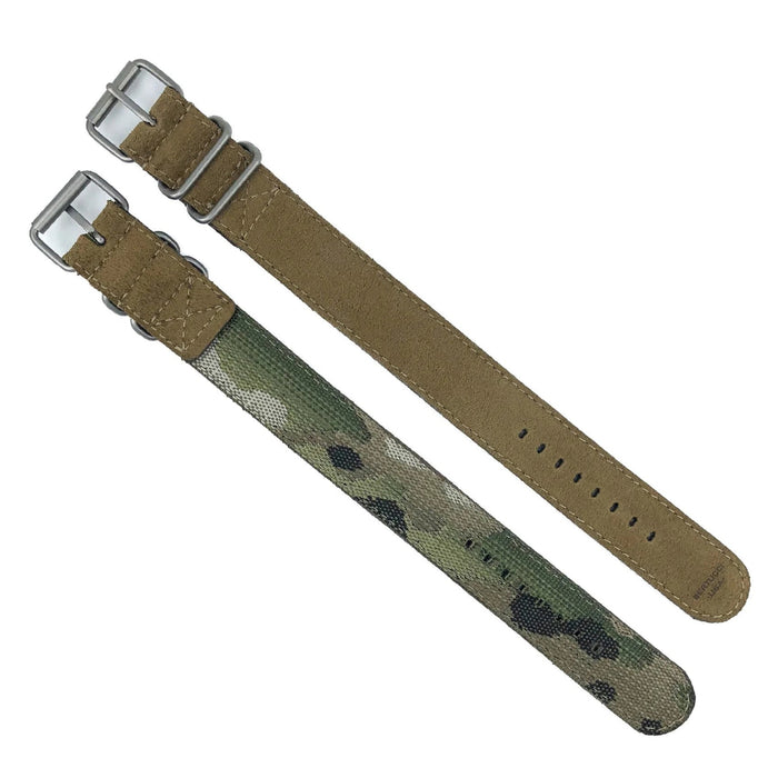 Bertucci Unisex Desert Dual Loop Leather With Matte Hardware 26MM Watch Band - B-129MDW