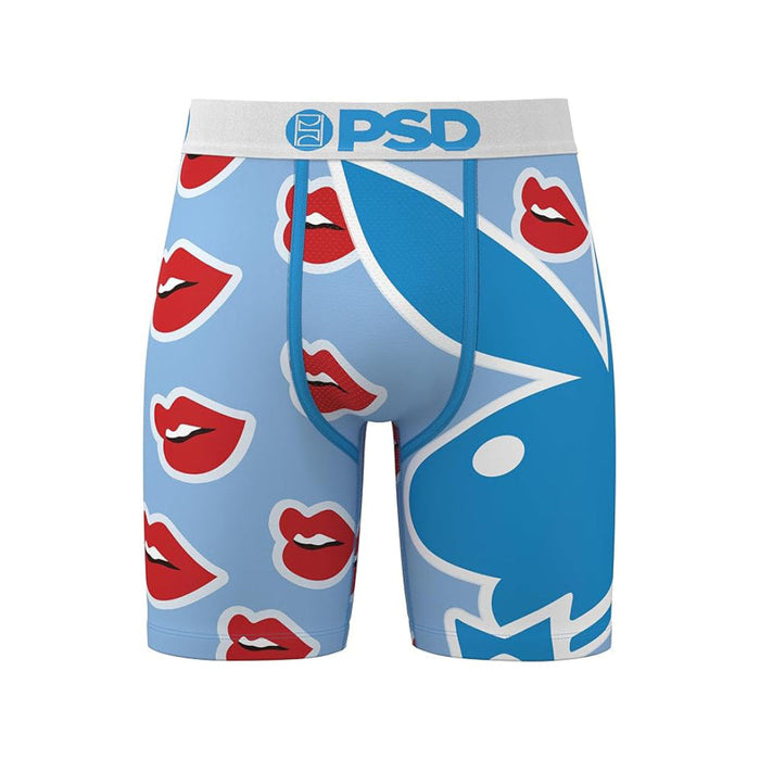 PSD Men's Multicolor Playboy Lip Boxer Briefs Small Underwear - 424180006-MUL-S