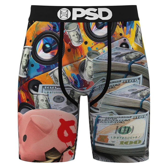 PSD Men's Multicolor Sound Spending Boxer Briefs XX-Large Underwear - 325180041-MUL-XXL