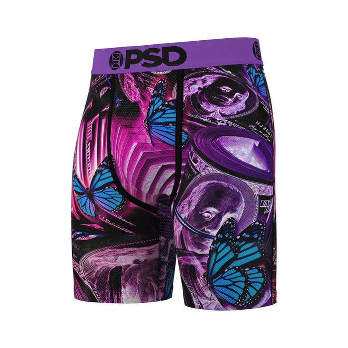 PSD Men's Multicolor Money Flys Boxer Briefs Extra Large Underwear - 324180045-MUL-XL