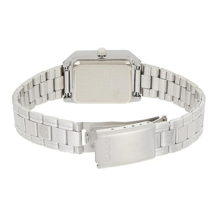 Casio Women's Silver dial Silver Band Analog Quartz Watch - LTP-V007D-4EUDF