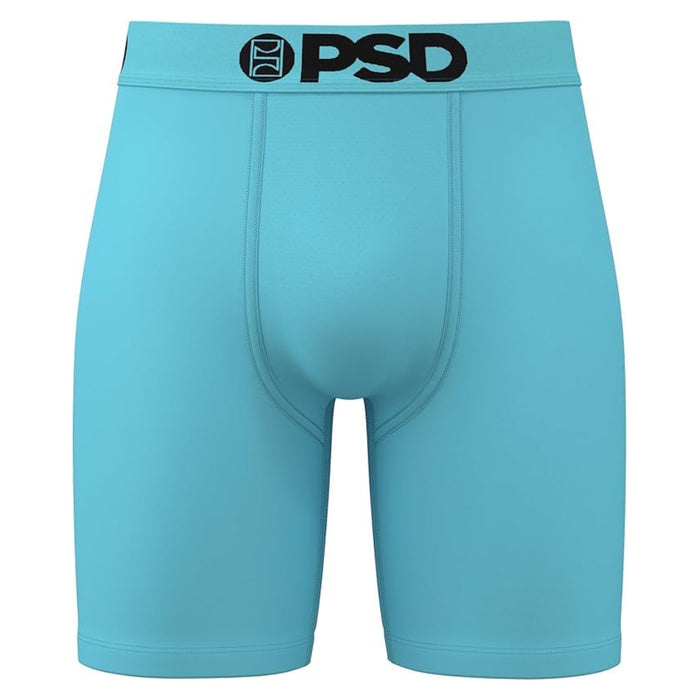 PSD Men's Light Blue Caribbean Sld Boxer Briefs Medium Underwear - 224180097-LTB-M