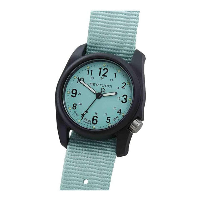 Bertucci Unisex Sage Dial Sage Nylon Band Analog Japanese Quartz Watch - 11132