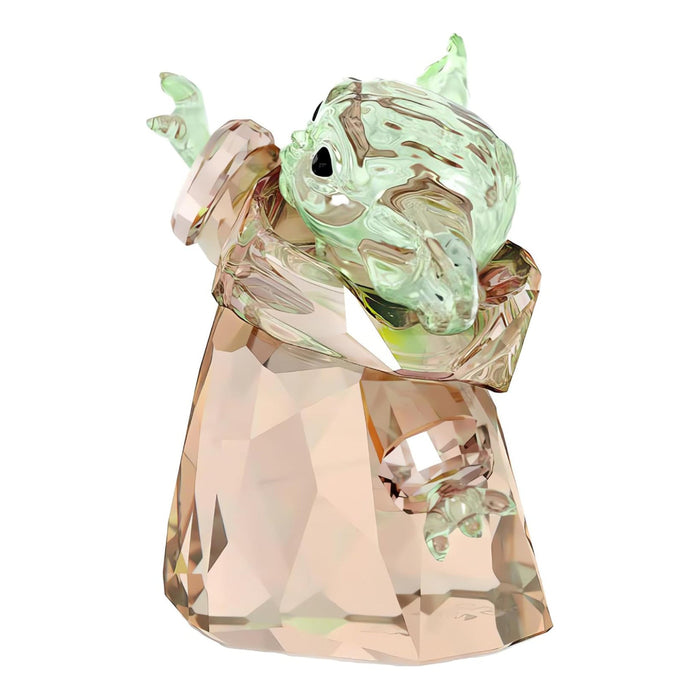 Swarovski Kid Teal And Brown Crystals Star Wars Mandalorian The Child Crystal Figurine - 5583201