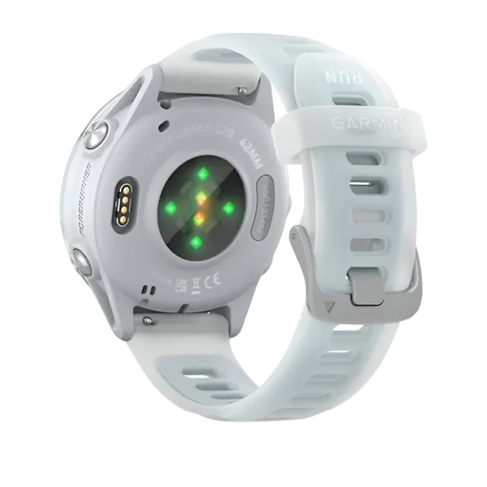 Garmin® Forerunner® 570 42 MM Unisex Cloud Blue Aluminum With Translucent Whitestone/Cloud Blue Band AMOLED Display Training And Recovery Features Advanced GPS Running And Triathlon Smartwatch - 010-02970-01