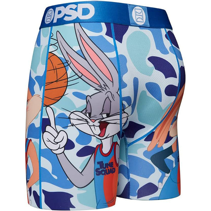 PSD Men's Blue Lola X Bugs Camo Boxer Briefs Underwear - 221180020-BLU