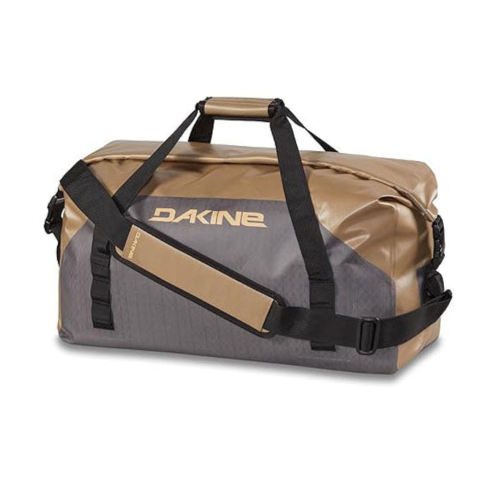 Dakine Unisex Castlerock/Stone One Size Cyclone Wet/Dry Rolltop Duffle 60L Bag - 10004073-CASTLEROCK/STONE