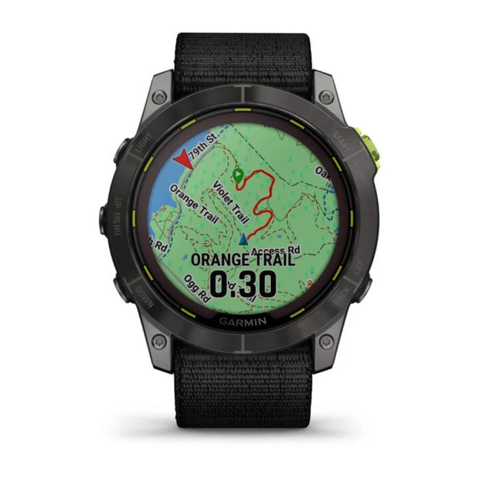 Garmin Enduro 2 Long-Lasting Battery Life with GPS Solar Charging Capabilities Preloaded Maps Ultraperformance Smartwatch - 010-02754-00