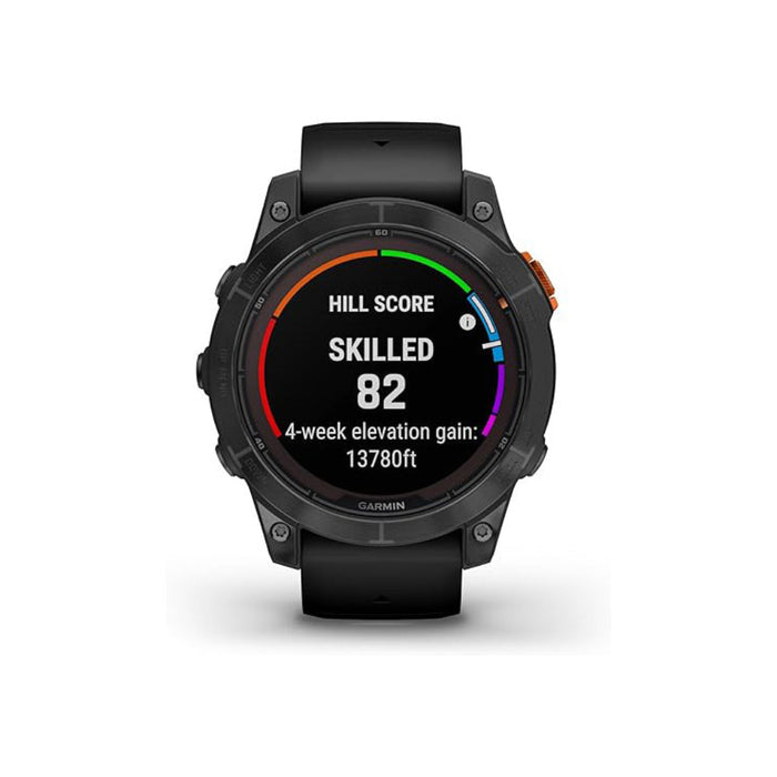 Garmin fēnix 7 Pro Men's Black Built-in Flashlight Solar Charging Capability Solar Edition (No Wi-Fi) Multisport GPS Smartwatch - 010-02777-02