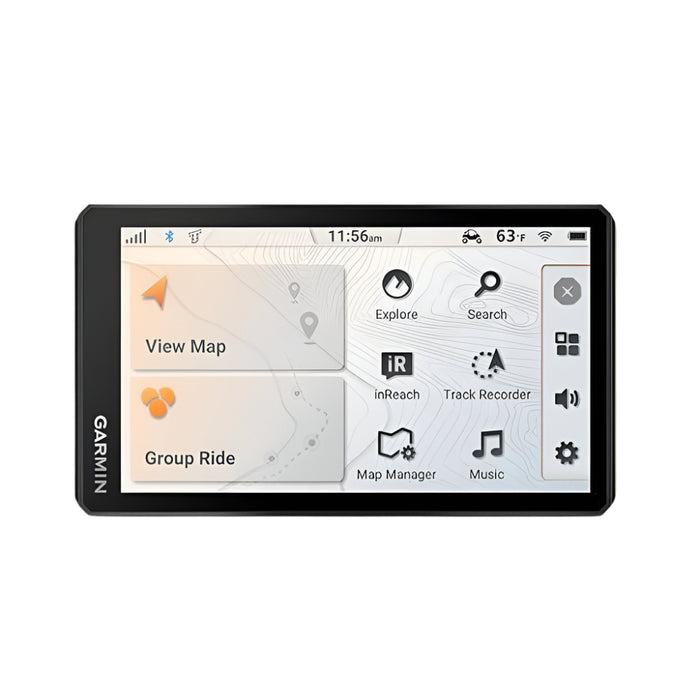 Garmin Tread® 2 Unisex Black 6 Inches Glove-Friendly Display Built For Extreme Weather Preloaded Mapping Snowmobile Trails For U.S. And Canada Powersport Navigator - 010-02972-00