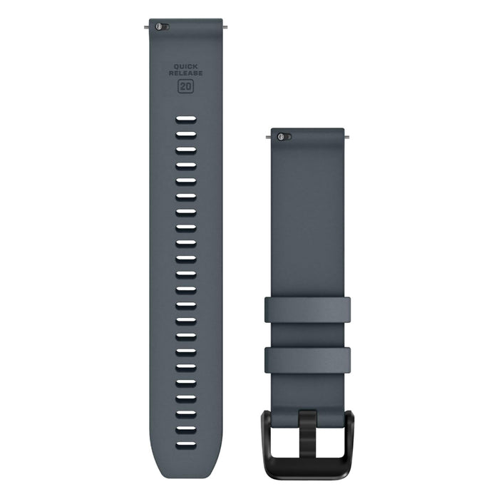 Garmin Unisex Twilight Silicone With Black Hardware 20MM Quick Release Watch Band - 010-13439-01