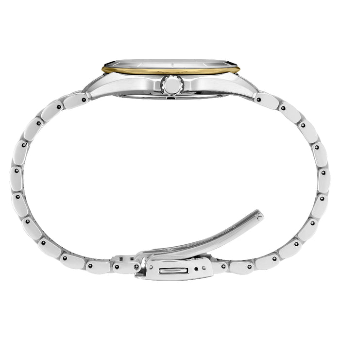 Seiko Women's Silver Dial Silver Stainless Steel Band Analog Quartz Watch - SUR618