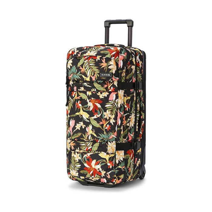 Dakine Unisex Sunset Bloom 85L One Size Split Roller Luggage Bag - 10002941-SUNSETBLOOM/WHITE