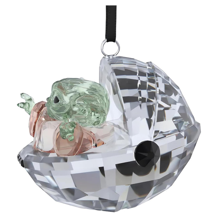 Swarovski Unisex Multicolored Crystals Star Wars The Mandalorian Grogu Ornament For Hanging Decoration - 5652545