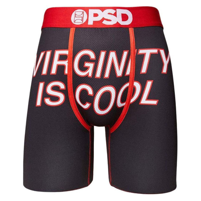 PSD Men's Red Virginity is Cool Print Boxer Briefs Extra Large Underwear - 42011040-RED-XL