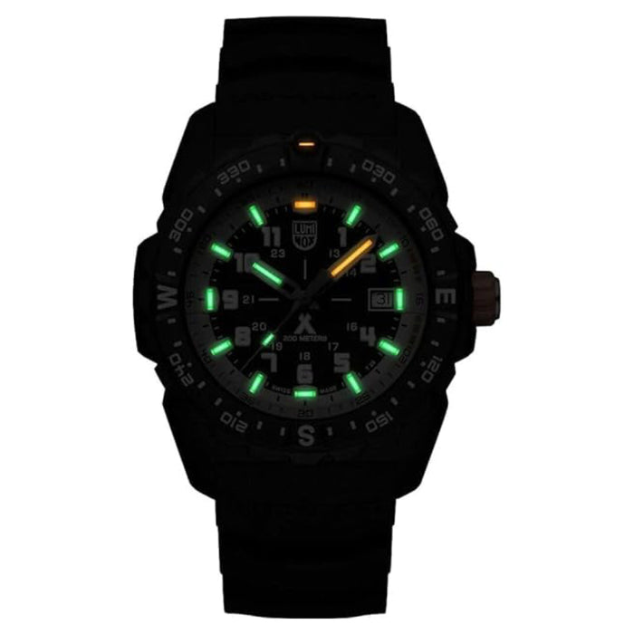 Luminox Unisex Beige Dial Rubber Band Bear Grylls Survival Mountain 3730 Series Swiss Quartz Watch - XB.3731