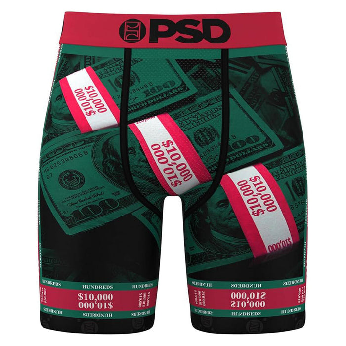 PSD Men's Multicolor Luxe Money Sport Boxer Briefs Extra Large Underwear - 324180040-MUL-XL