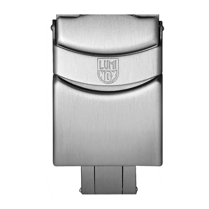 Luminox Men's Silver 24MM Stainless Steel Watch Strap - FMX.2401.ST.1.K