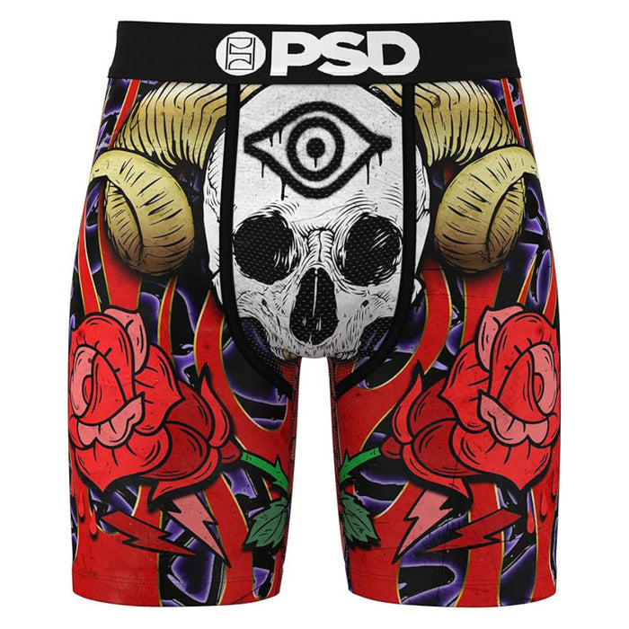 PSD Men's Multicolor Bones Boxer Briefs Large Underwear - 224180065-MUL-L
