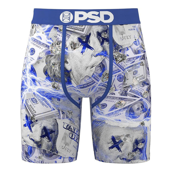PSD Men's Multicolor Blu Hunned Boxer Briefs Extra Large Underwear - 125180052-MUL-XL