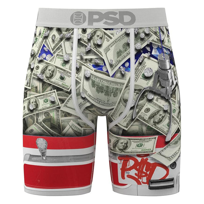 PSD Men's Multicolor Money Grab Boxer Briefs Extra Large Underwear - 425180032-MUL-XL