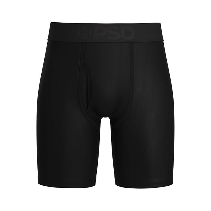 PSD Men's Black Solid Luxe Modal Boxer Briefs Small Underwear - 125180246-BLK-S