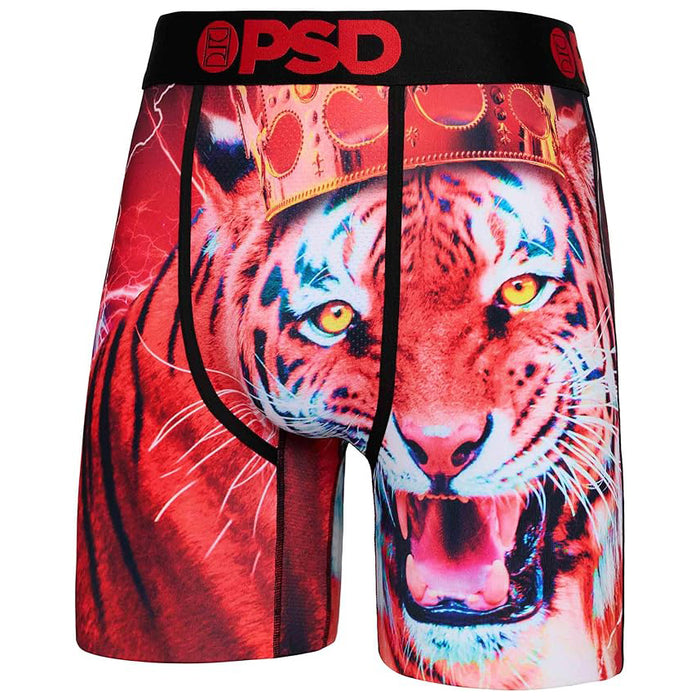 PSD Men's Multicolor Red King Boxer Briefs Underwear - 124180017-MUL