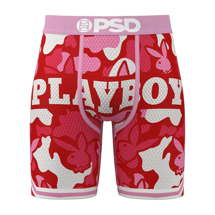 PSD Men's Multicolor Playboy Love Camo Boxer Briefs Medium Underwear - 125180148-MUL-M